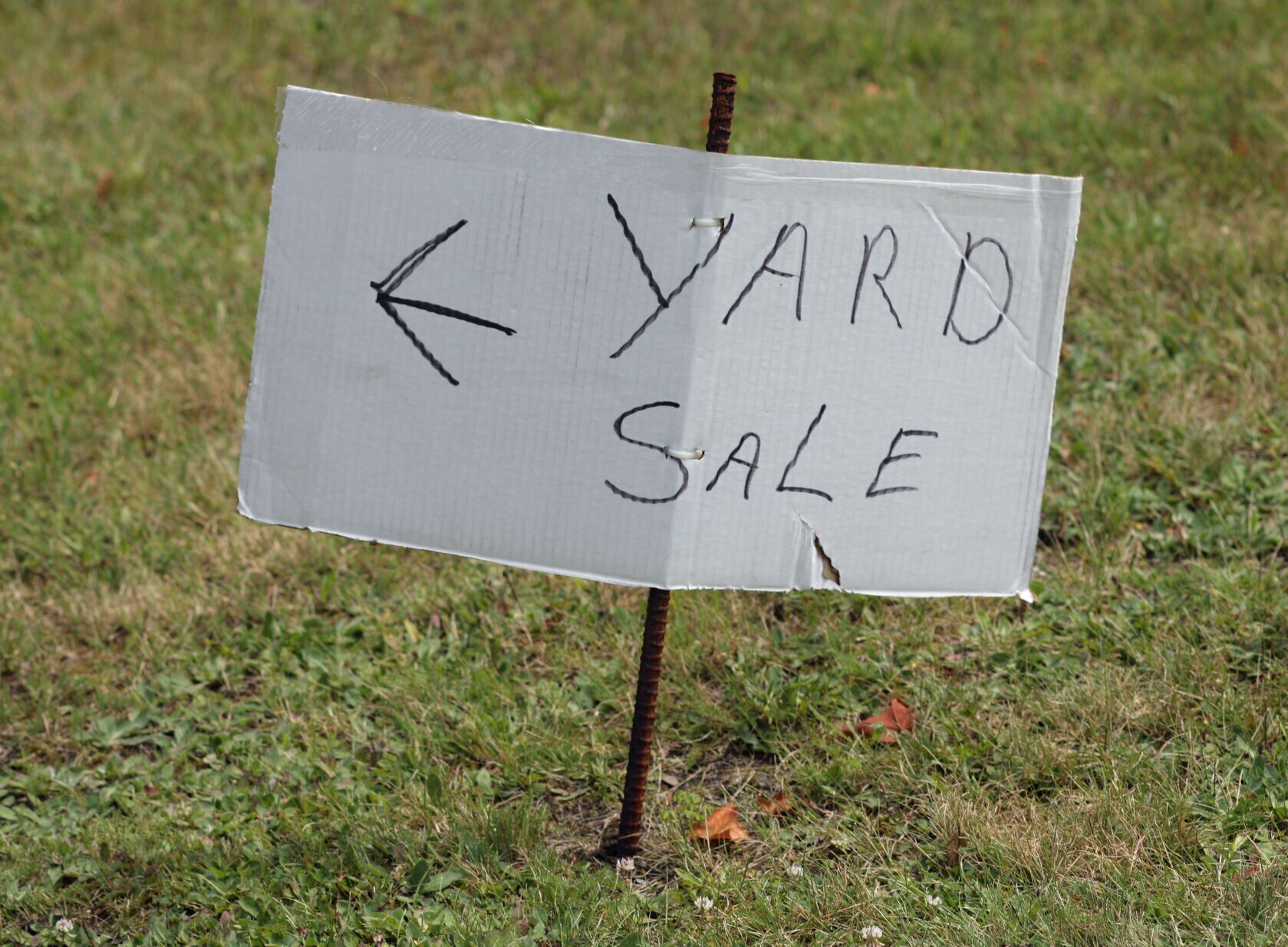 Post signs in your neighborhood.